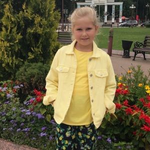 Zara kids girls jacket size 9